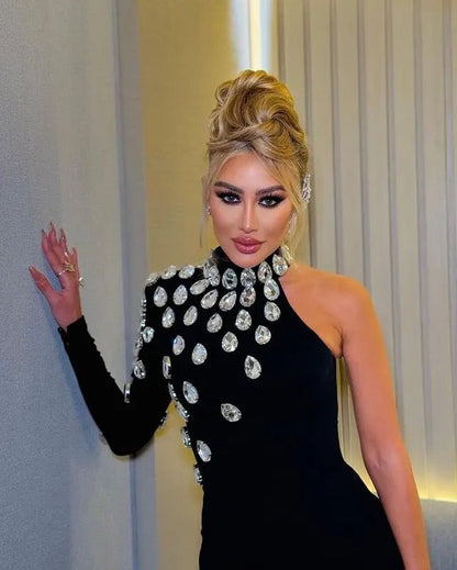 The Amara One-Shoulder Dress