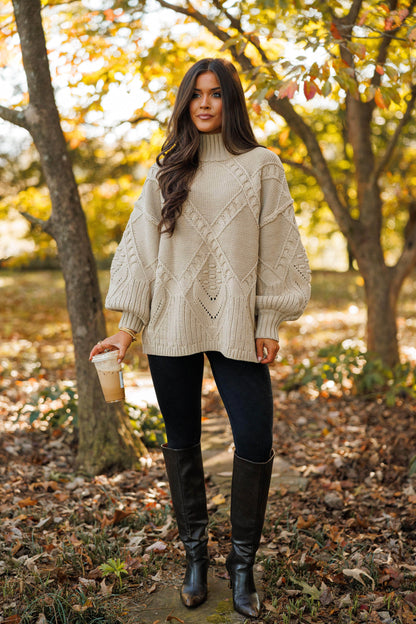 Serene Texture Pullover